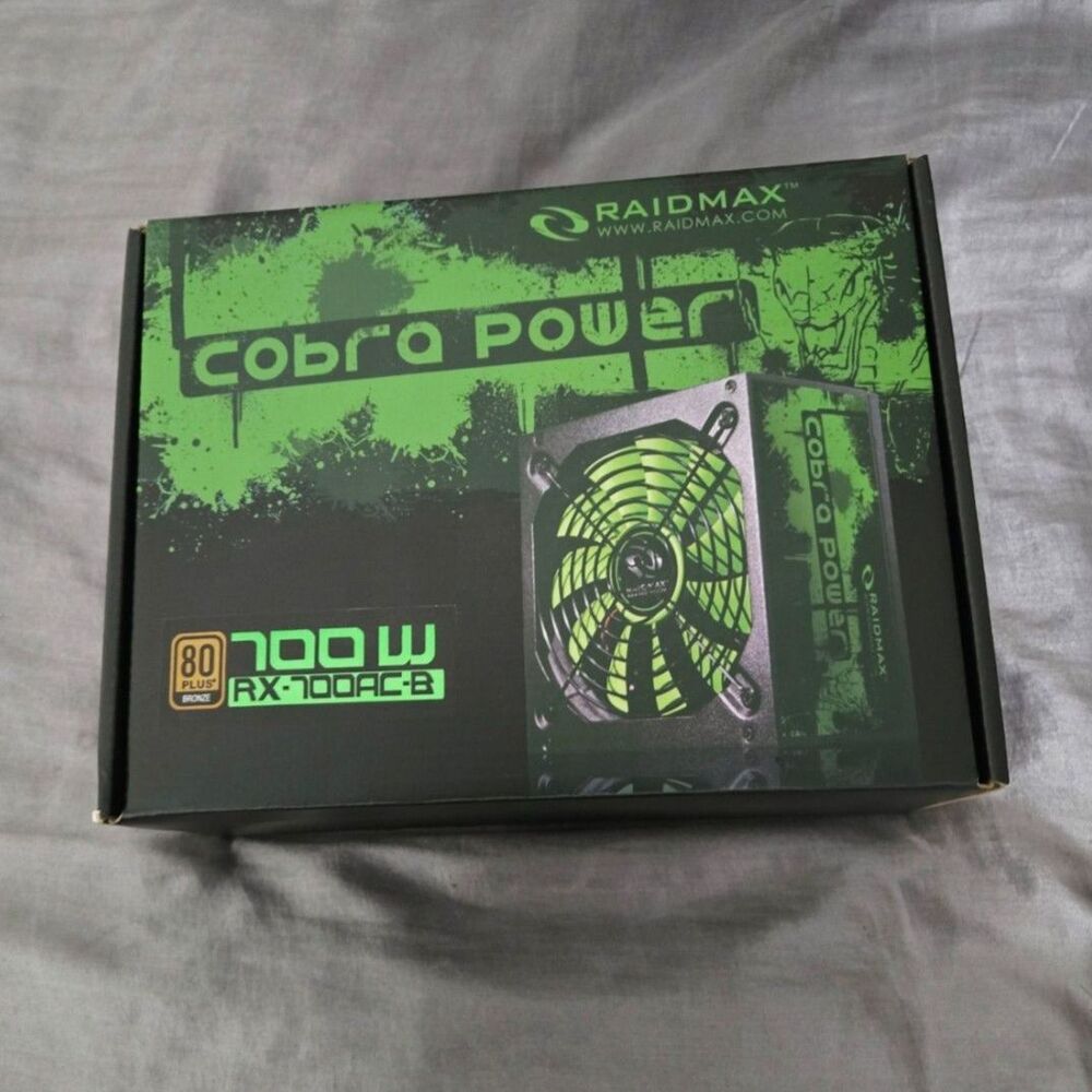 Raidmax Cobra RX-700AC-B 700W 80 Plus Bronze ATX12V 2.3 & EPS12V Power Supply